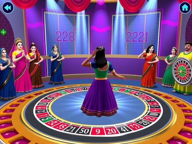 Dhol Roulette Dance Gameplay Screen